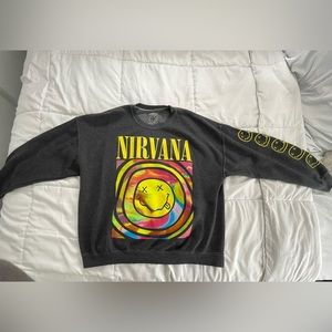 Urban Outfitters Crewneck Nirvana Sweatshirt